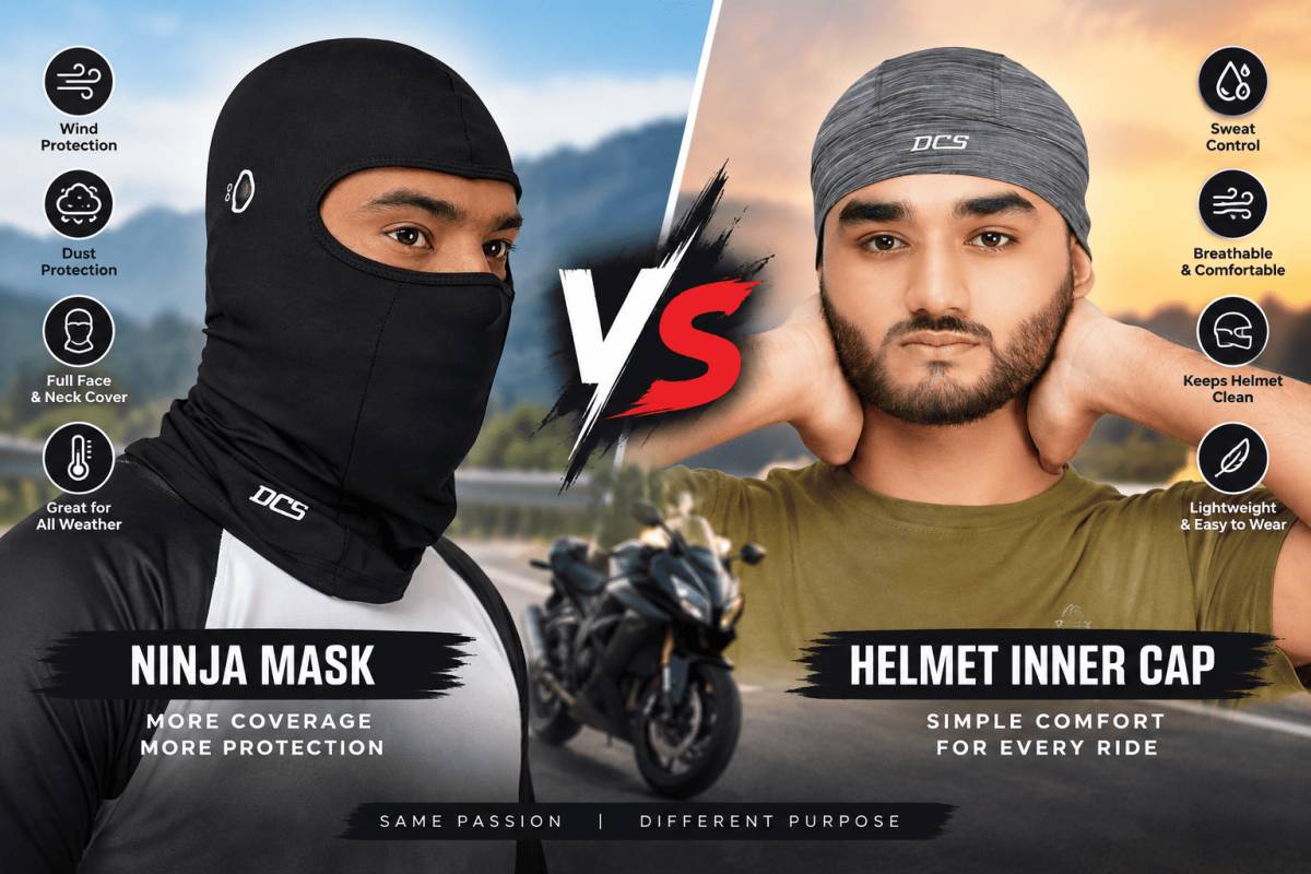 Helmet Inner Cap vs Ninja Mask
