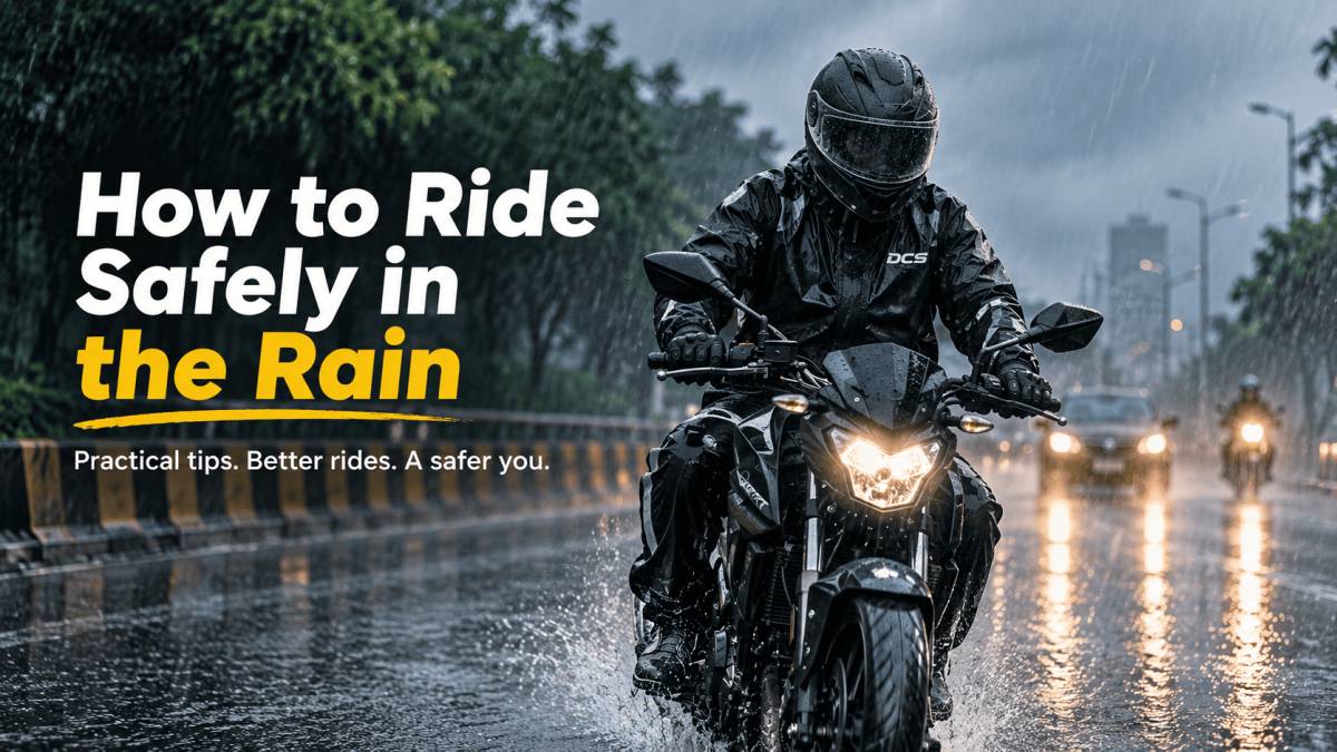 How to Ride Safely in the Rain
