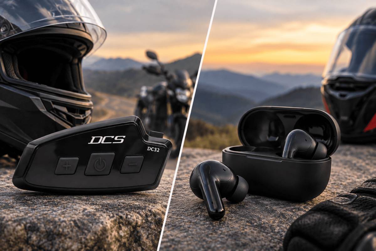 Bluetooth Headphone vs Motorcycle Intercom: What’s the Difference for Riders?