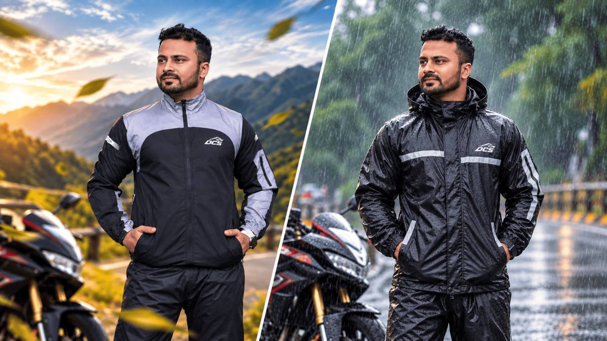 Windbreaker vs Raincoat: What’s the Difference for Riders?