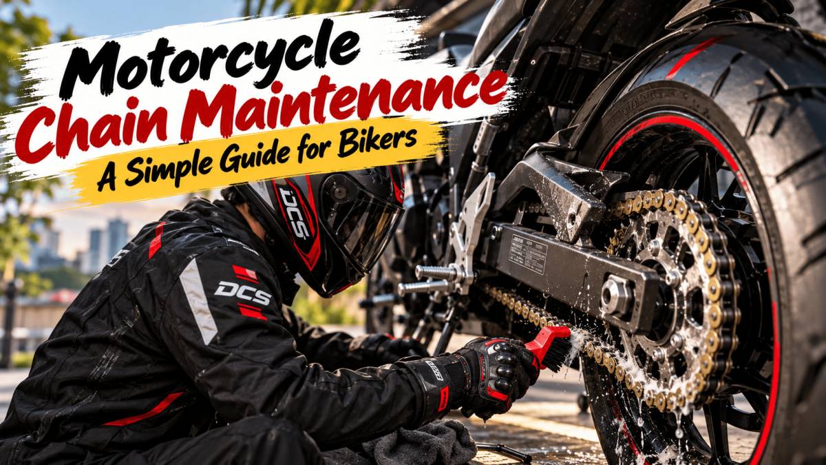 Motorcycle Chain Maintenance: A Simple Guide for Bikers