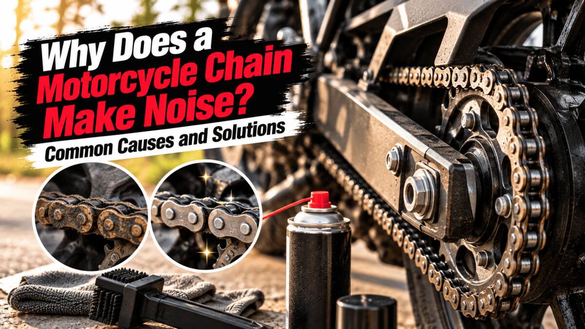 Why Does a Motorcycle Chain Make Noise? Common Causes and Solutions