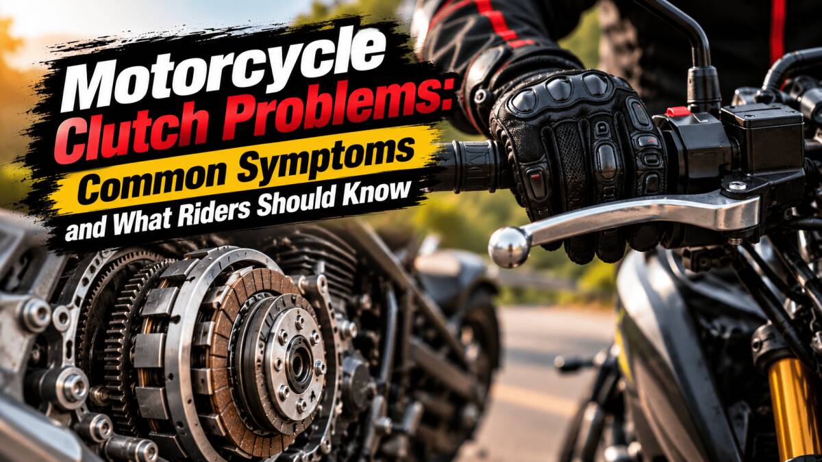 Motorcycle Clutch Problems: Common Symptoms and What Riders Should Know