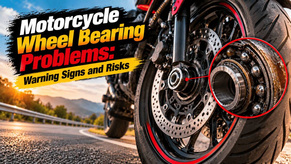 Motorcycle Wheel Bearing Problems: Warning Signs and Risks