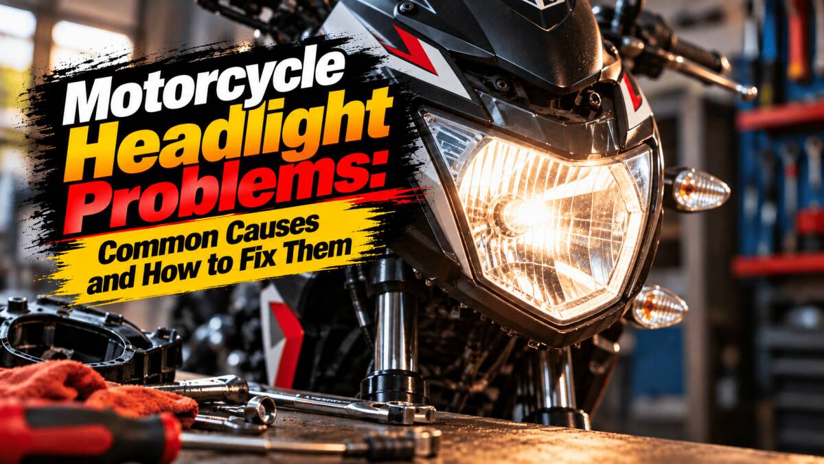 Motorcycle Headlight Problems: Common Causes and How to Fix Them