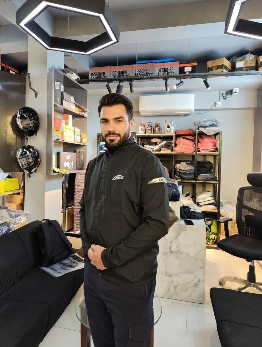 DCS Premium Jet Black Windbreaker