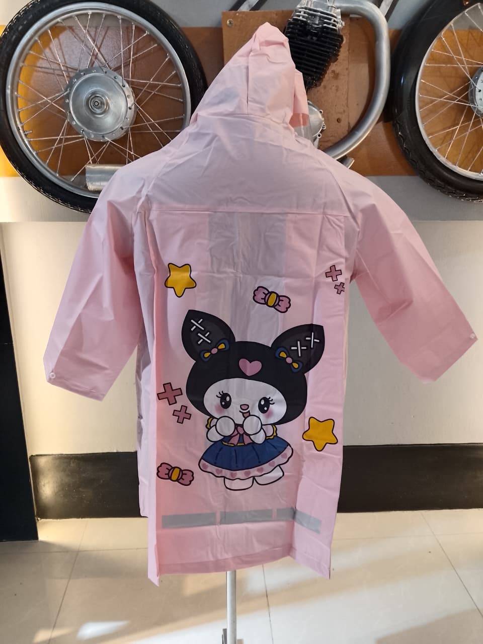 Premium Baby Raincoat Hot Pink