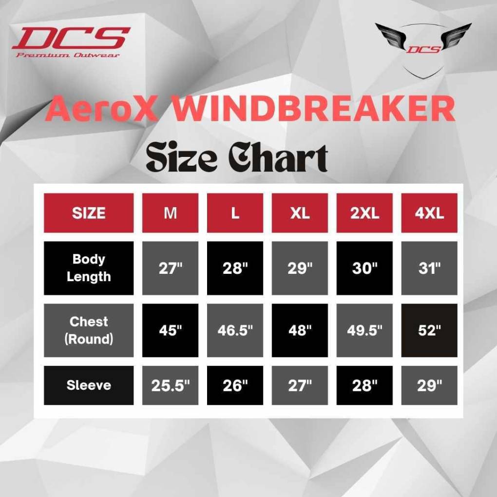 DCS Premium Jet Black Windbreaker Corrugated Offer