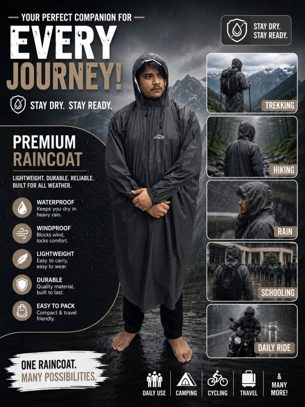DCS PREMIUM POCNHO