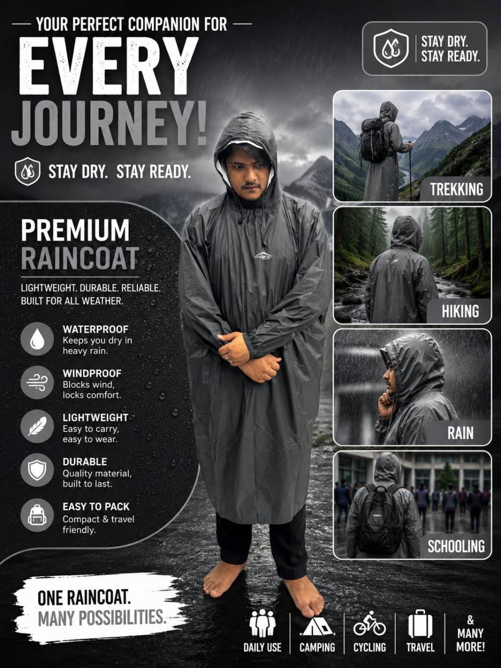 DCS PREMIUM POCNHO