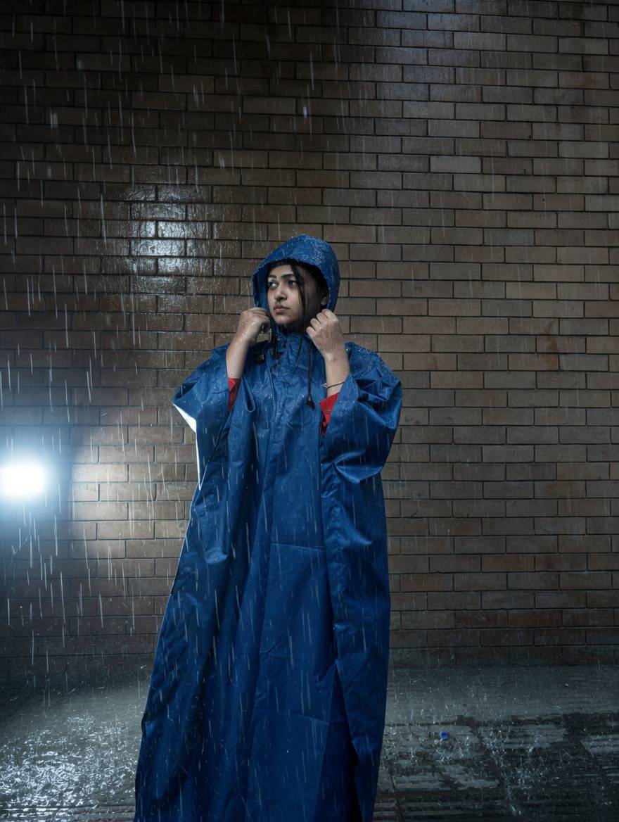 DCS Poncho  Blue