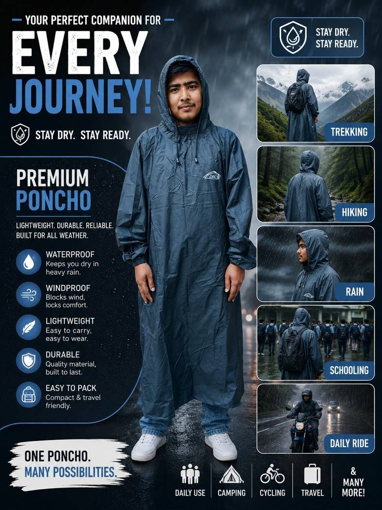 DCS PREMIUM Poncho Deep Olive