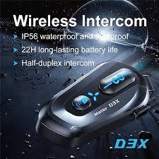 D3X Helmet Wireless Headset