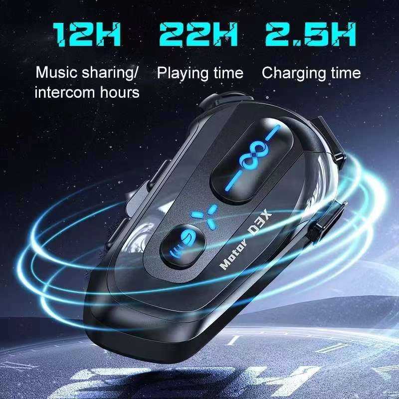 D3X Helmet Wireless Headset