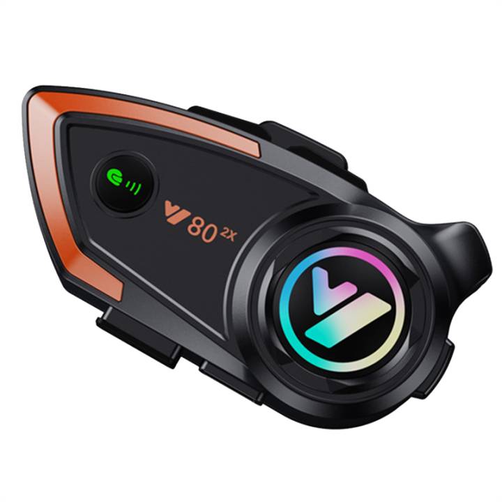 Y80 2X Motorcycle Helmet Bluetooth Headset