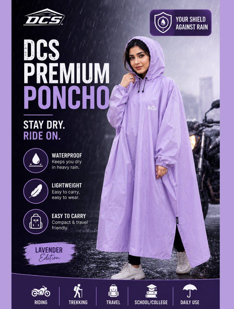 Limited Edition Poncho Lavender