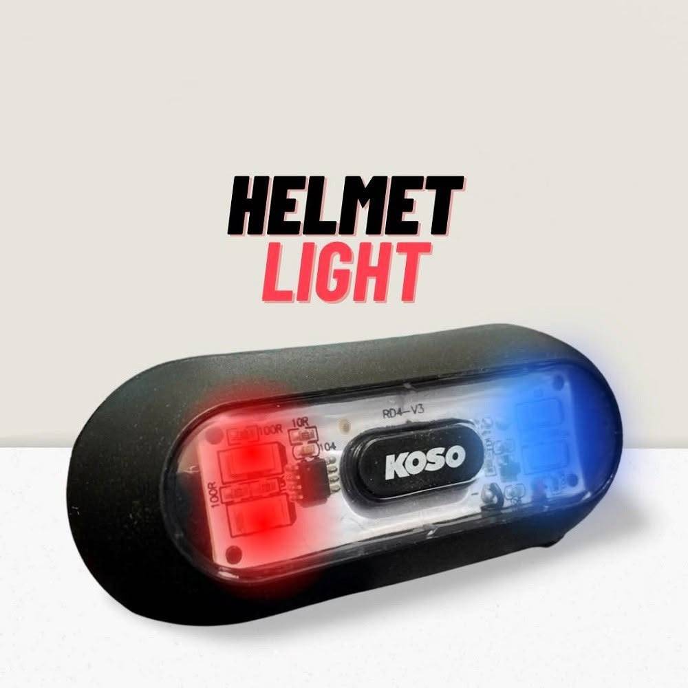Helmet Back Light Tail Light Night Ride
