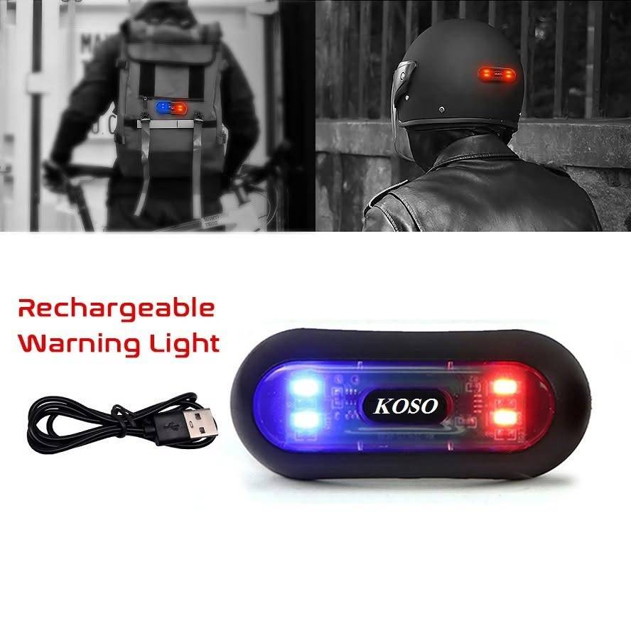 Helmet Back Light Tail Light Night Ride