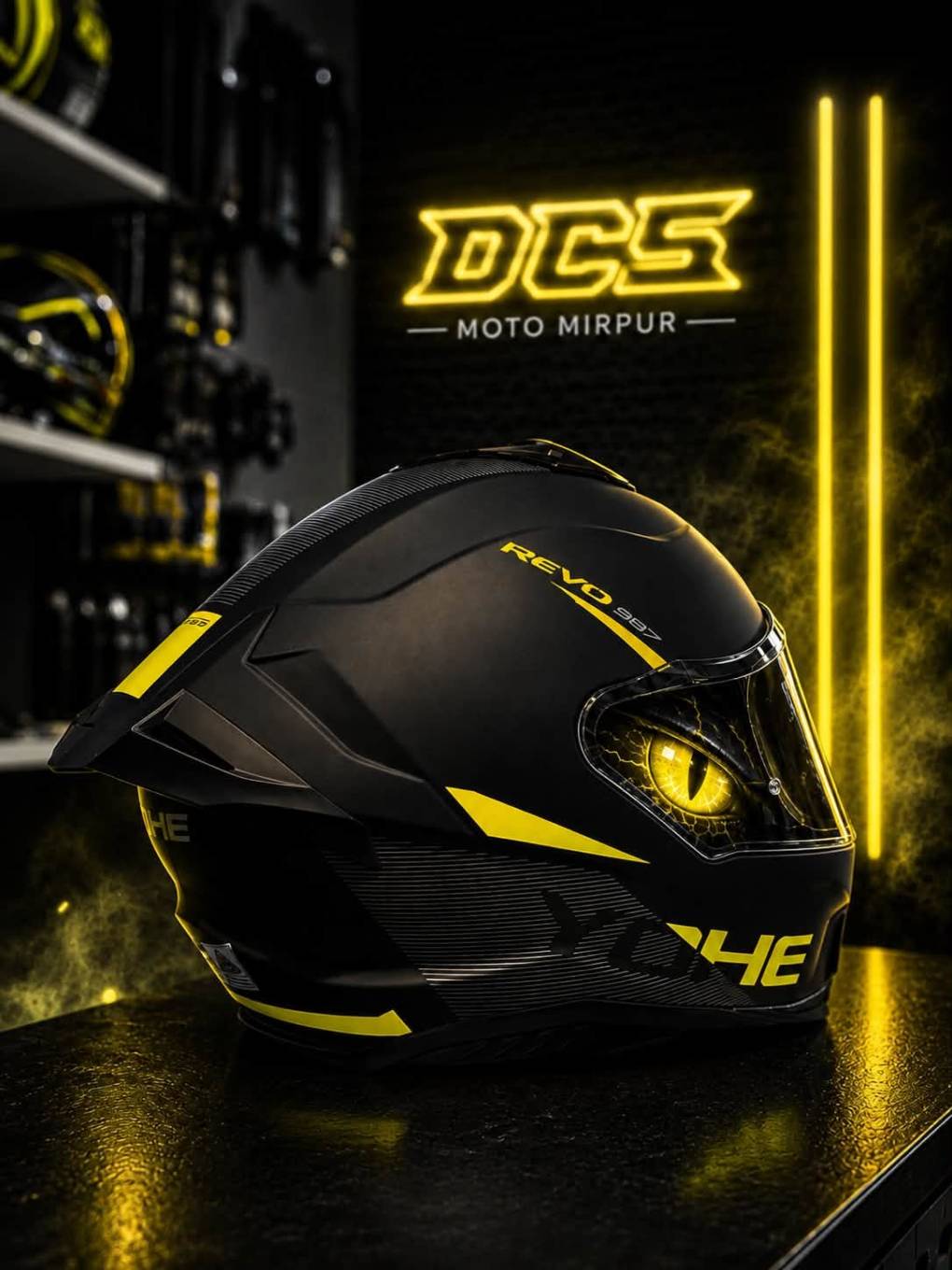 Yohe 987 Black-Yellow