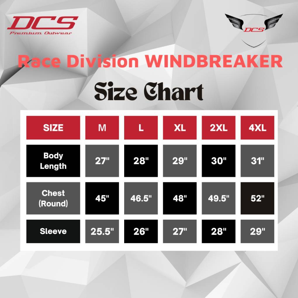 DCS APEX Race Division Windbreaker