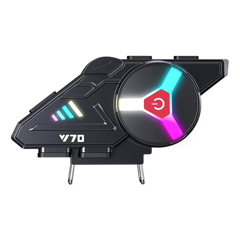 Y60 / Y70 Motorcycle Helmet Bluetooth Headset with RGB Light