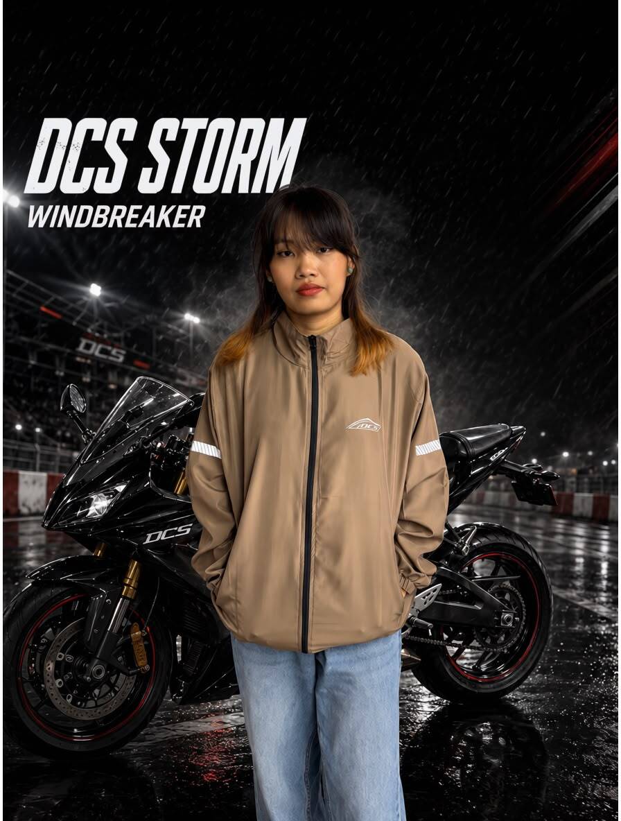 DCS Storm Windbreaker Gold Sand