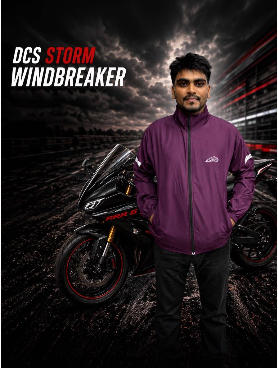 DCS Storm Windbreaker Royal Purple