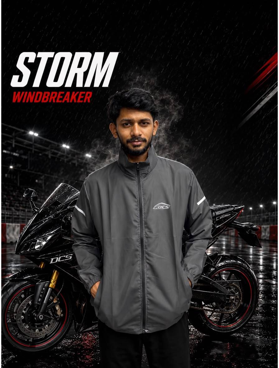 DCS Storm Windbreaker Grey