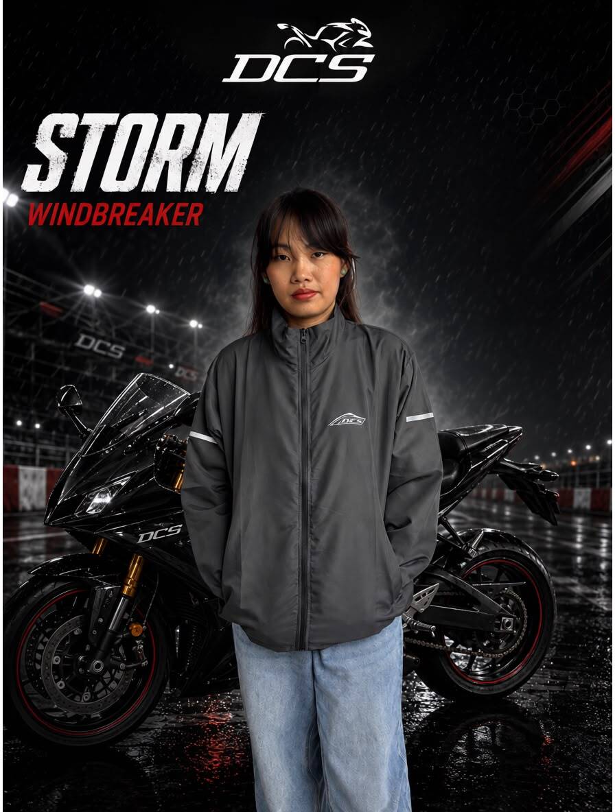 DCS Storm Windbreaker Black