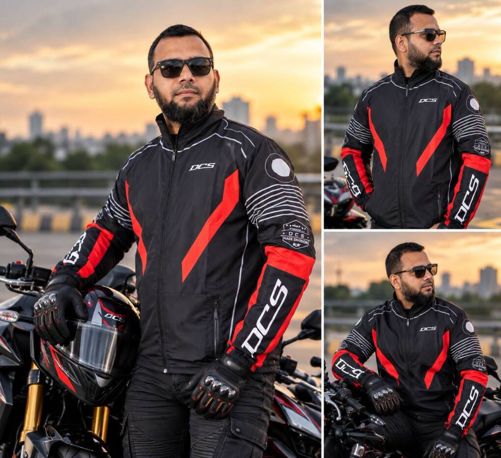 DCS AeroX Windbreaker Red Black